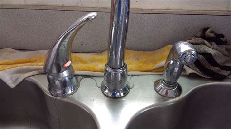 Kitchen Faucet: Leak Around the Base of the Spout ...